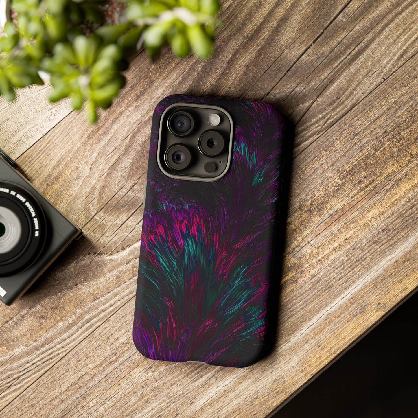 Colored Feathers Tough Case