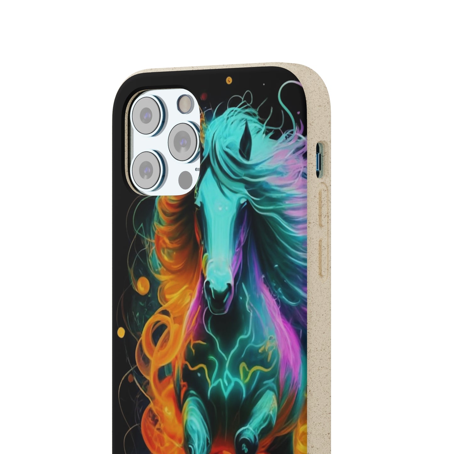 Psychedelic Horse Biodegradable Case