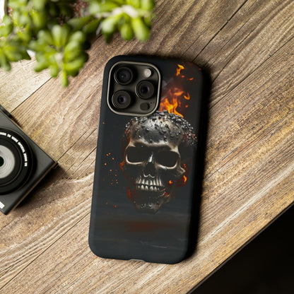 Fiery Skull Tough Case