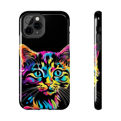 Psychedelic Cat Tough Case