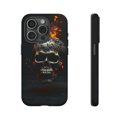 Fiery Skull Tough Case