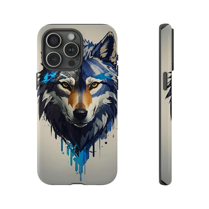 Blue wolf Tough Case