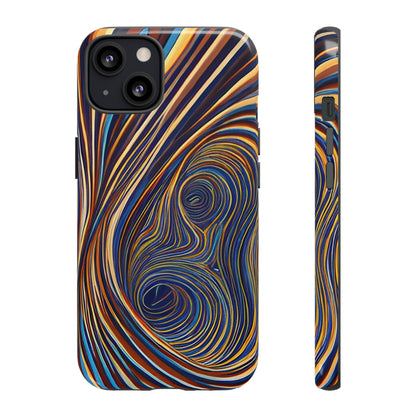 Spiral illusion Pattern Tough Case