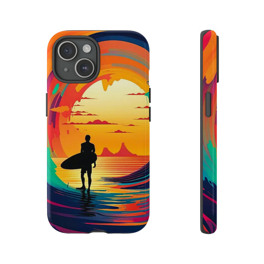 Surfer's Silhouette Tough Case