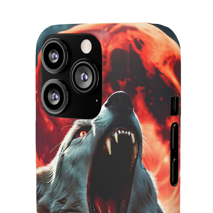 Fierce Wolf Snap Case - Colorwink