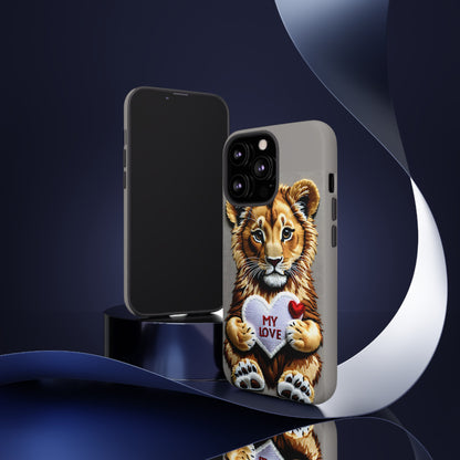 Love Lion Cub Tough Case