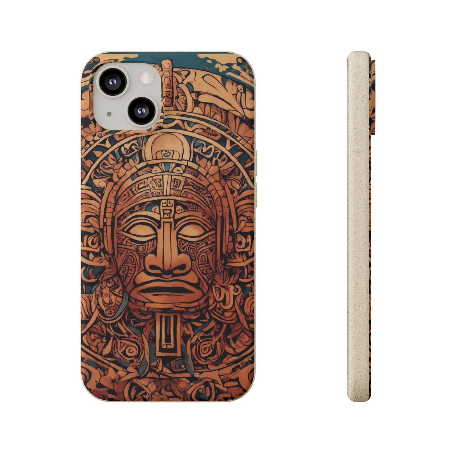 Marquesan Tattoo Style Biodegradable Case