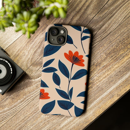 Floral Pattern Tough Case