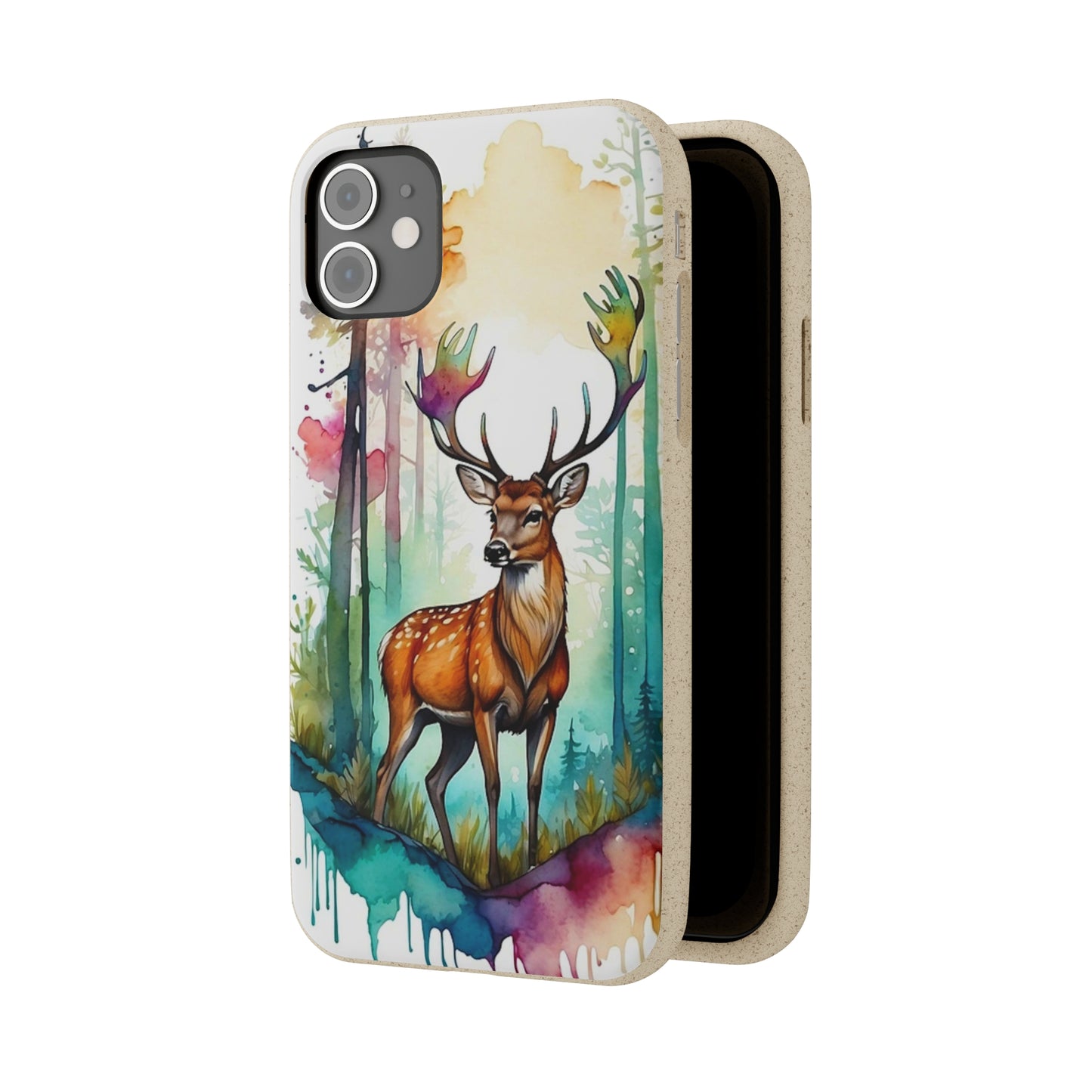 Forest Majesty Deer Biodegradable Case