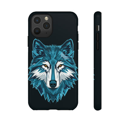 Cubism Wolf Art Tough Case