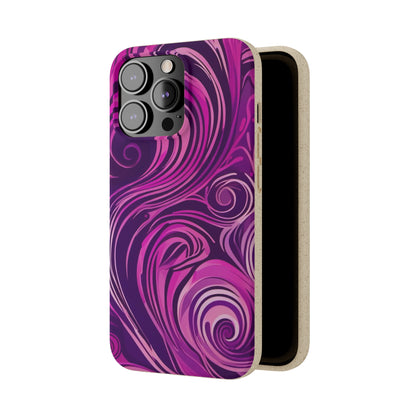 Abstract Illusions Biodegradable Case