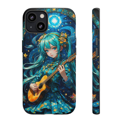 Guitar Girl Tough Case