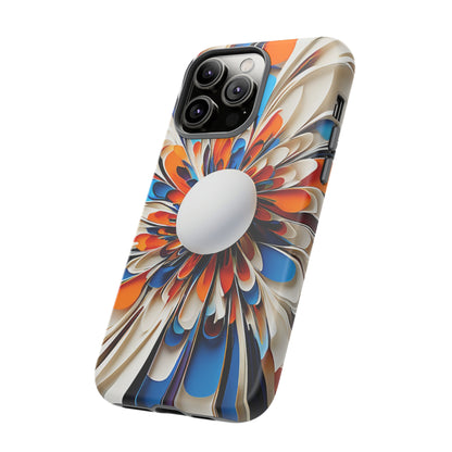 White Flower Tough Case