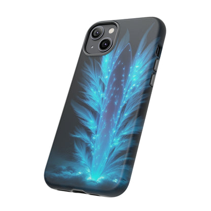 Glowing Blue Light  Tough Case