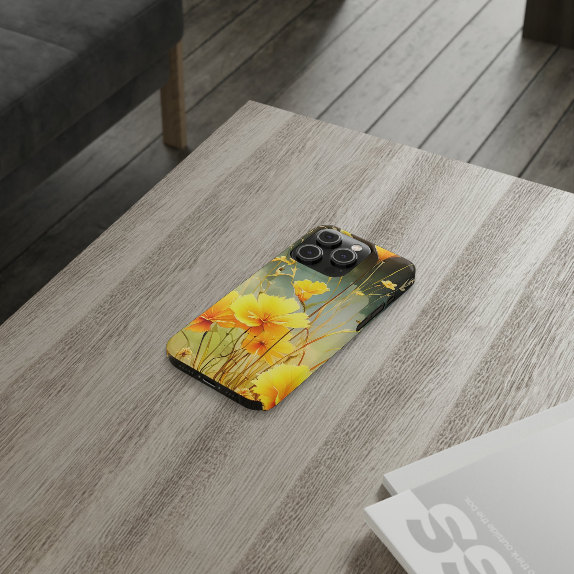 Wild Flower Slim Phone Case - Colorwink