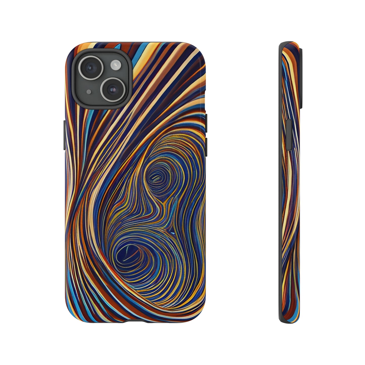 Spiral illusion Pattern Tough Case