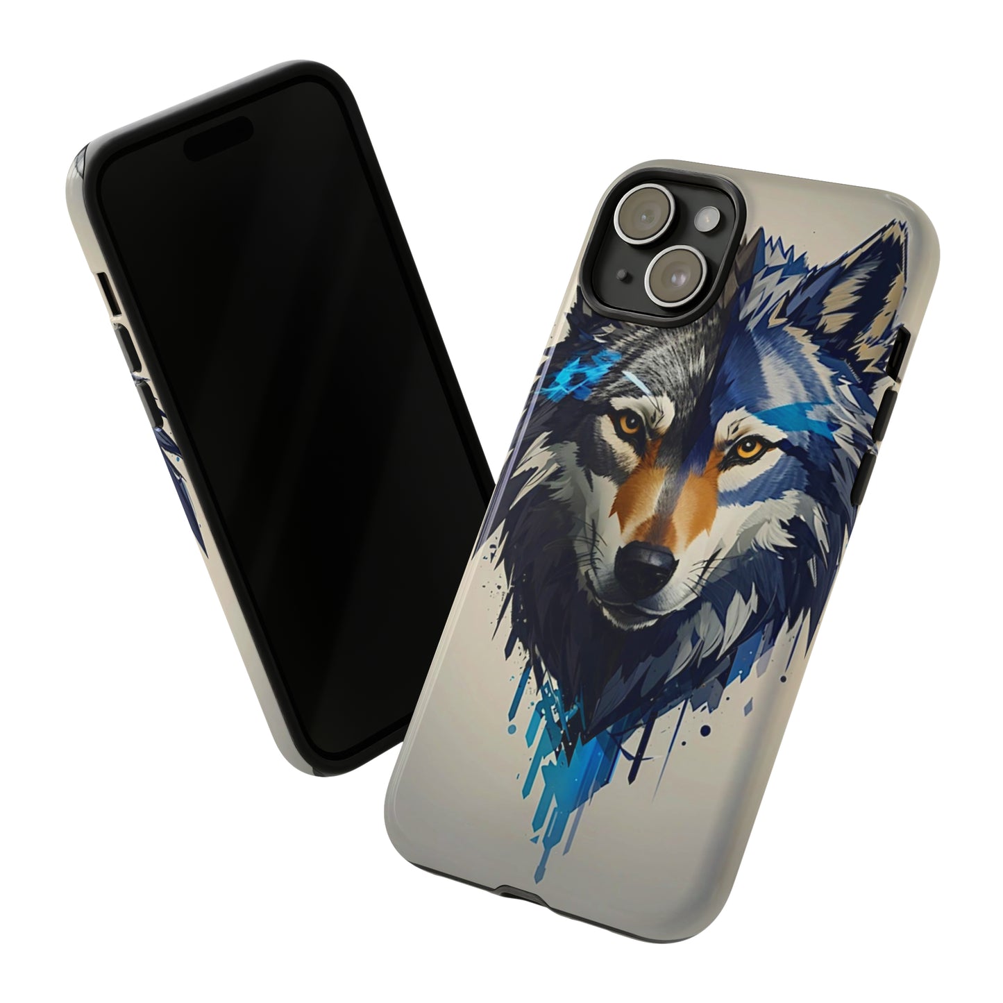 Blue wolf Tough Case