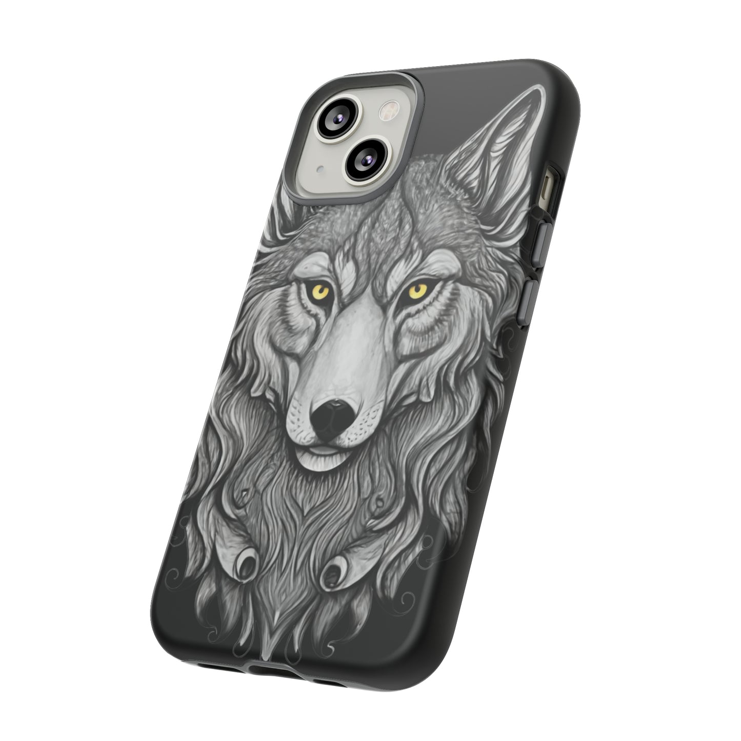 Wolf Pattern Tough Case