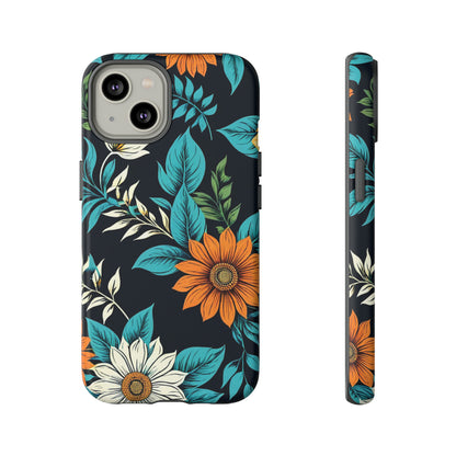 Flower Designs Pattern Tough Case