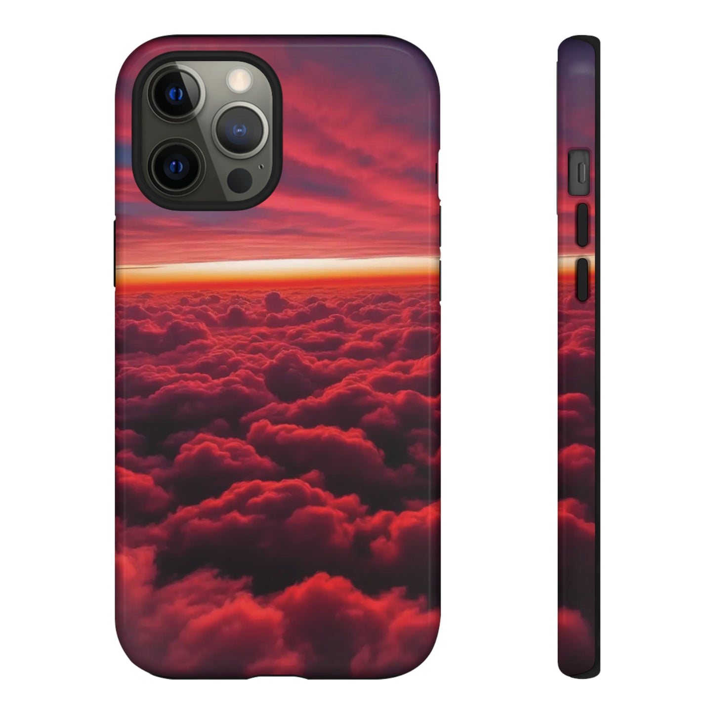 Red Clouds Tough Case