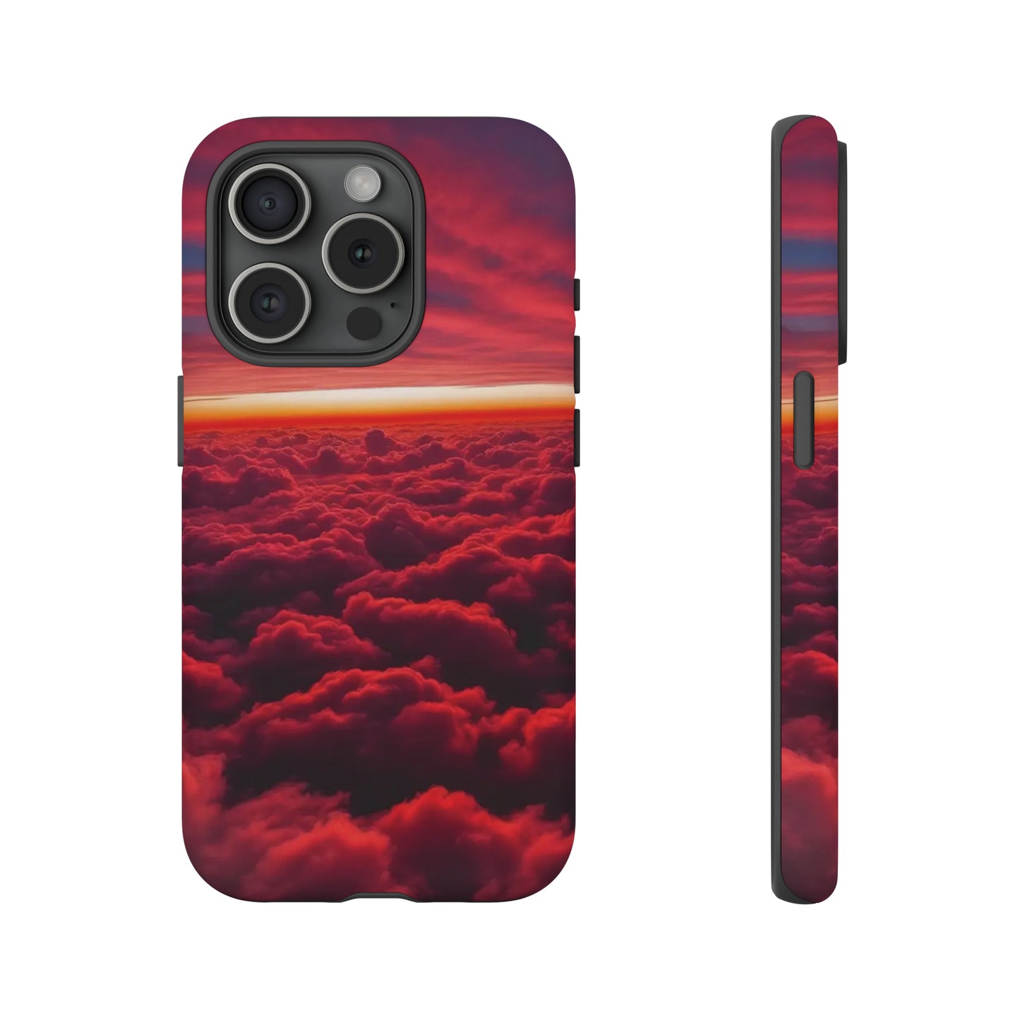 Red Clouds Tough Case