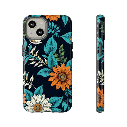 Flower Designs Pattern Tough Case