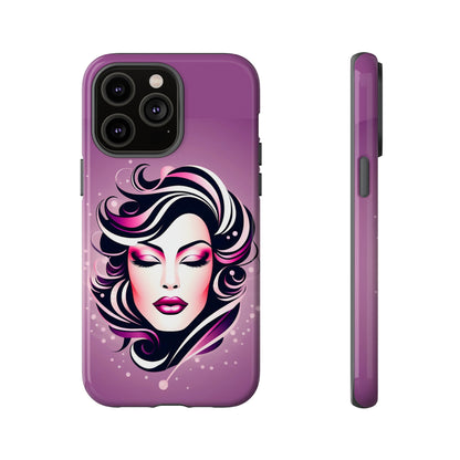 Magenta Lady Tough Case