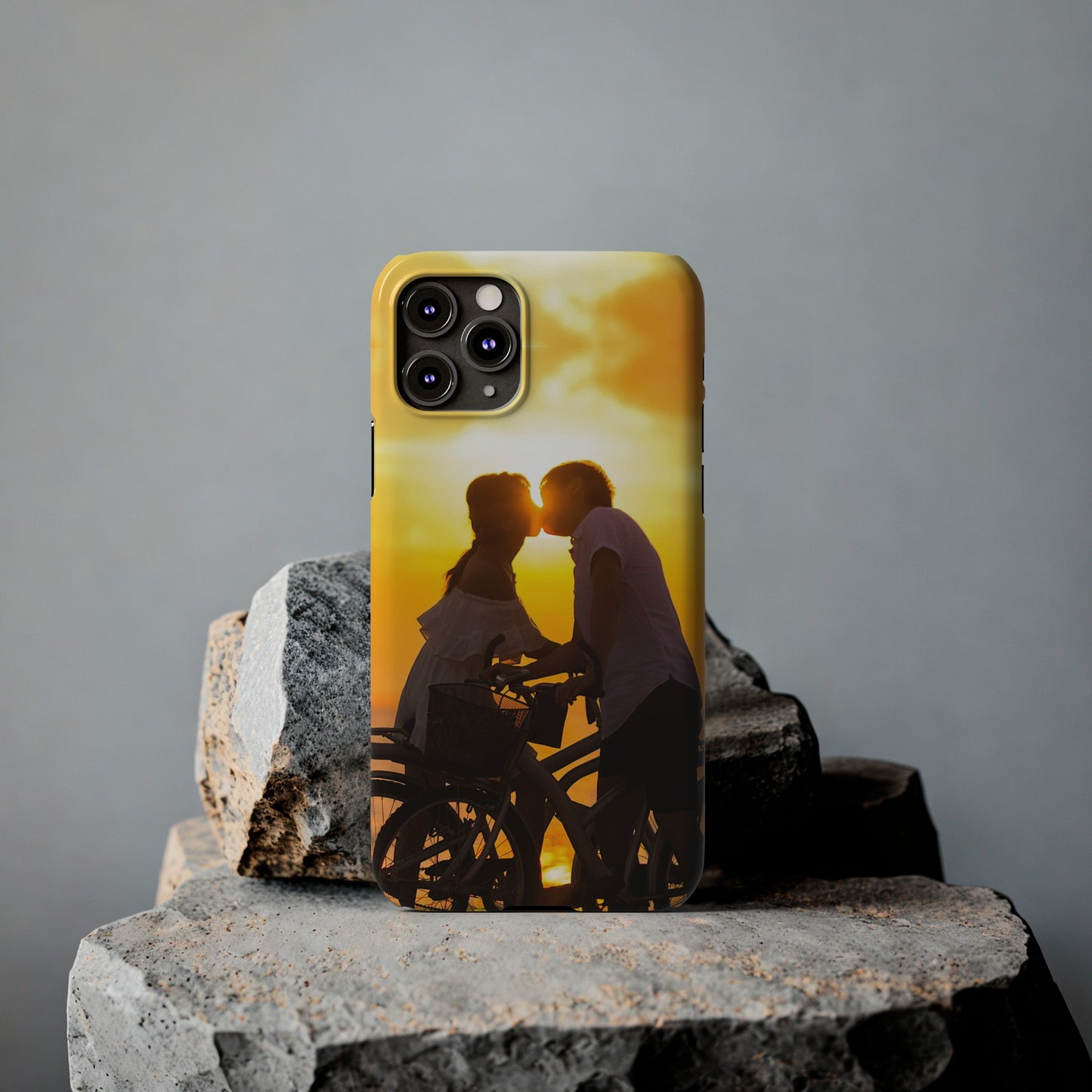 Sunset Kiss Slim Phone Case