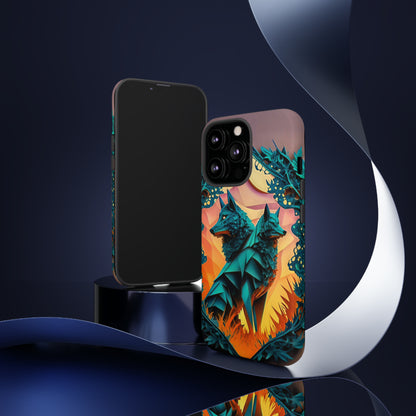 Eternal Love Wolf Tough Case