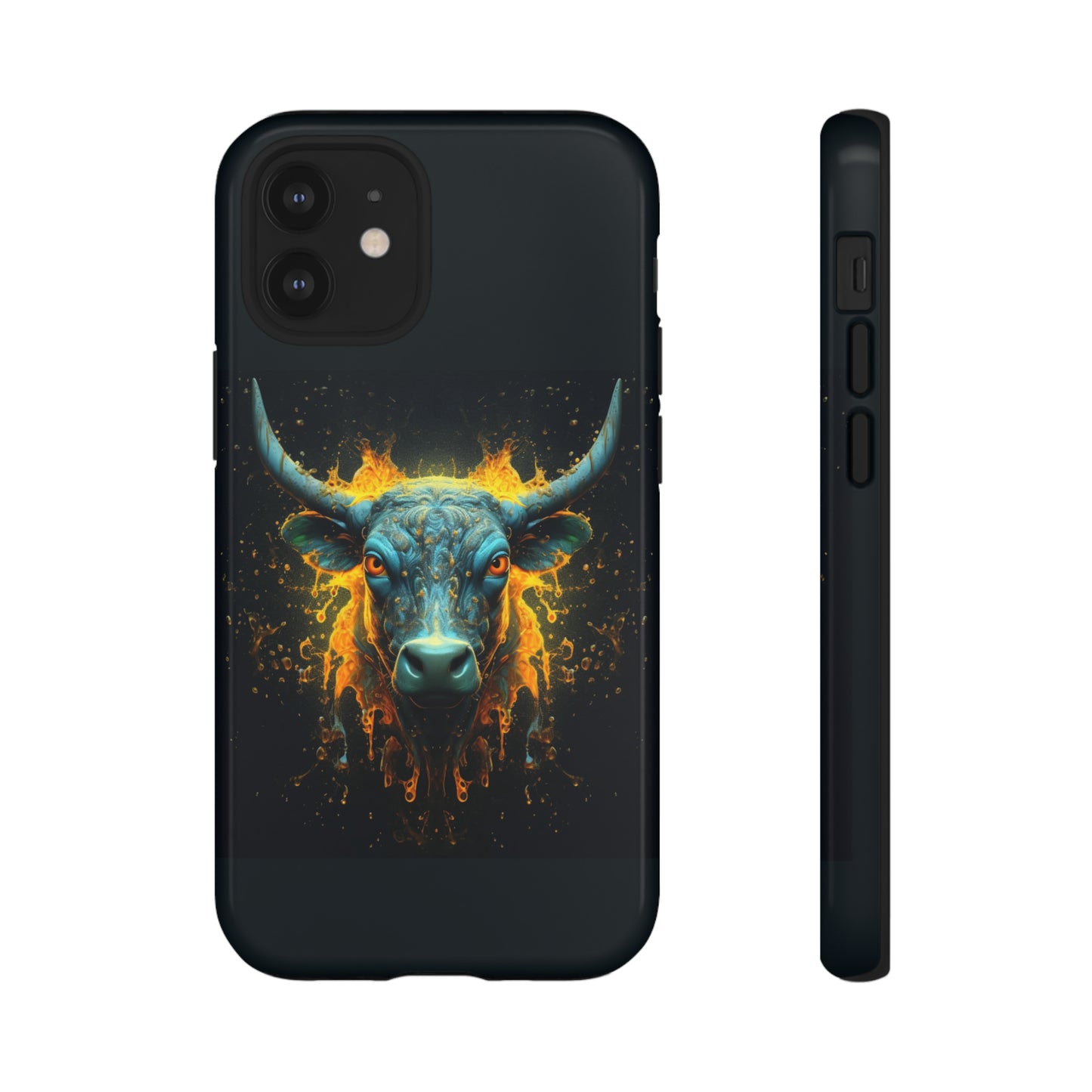 Bull Face Yellow Tough Case