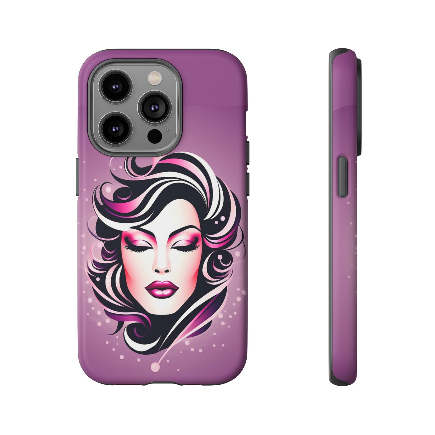 Magenta Lady Tough Case