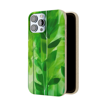 Leafy Elegance Biodegradable Case