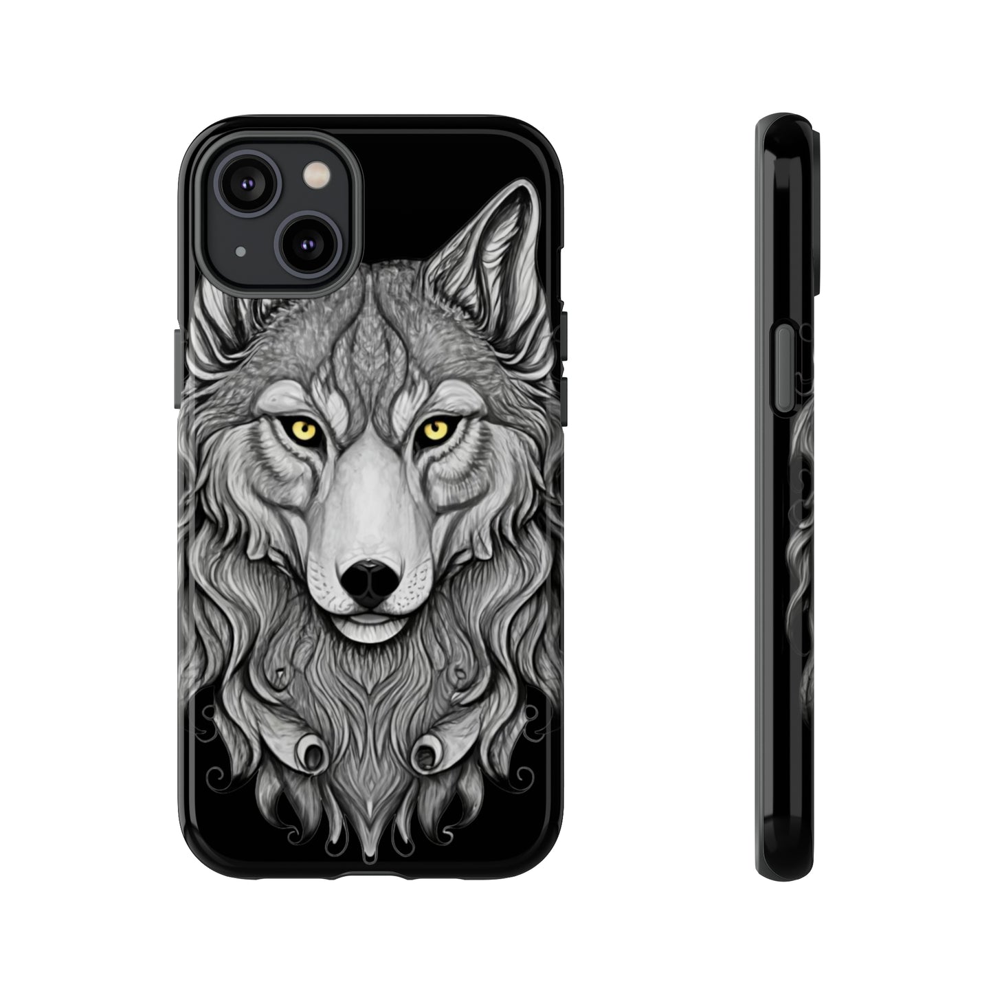 Wolf Pattern Tough Case