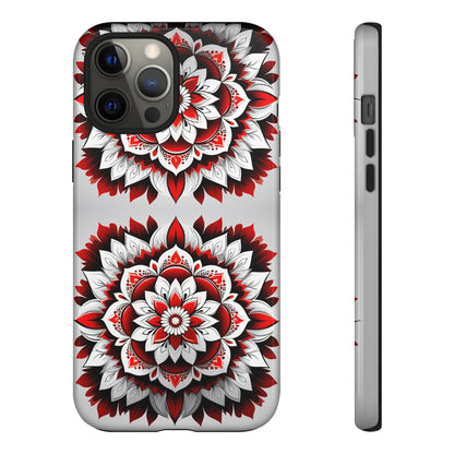 Flower Symmetry Pattern Tough Case