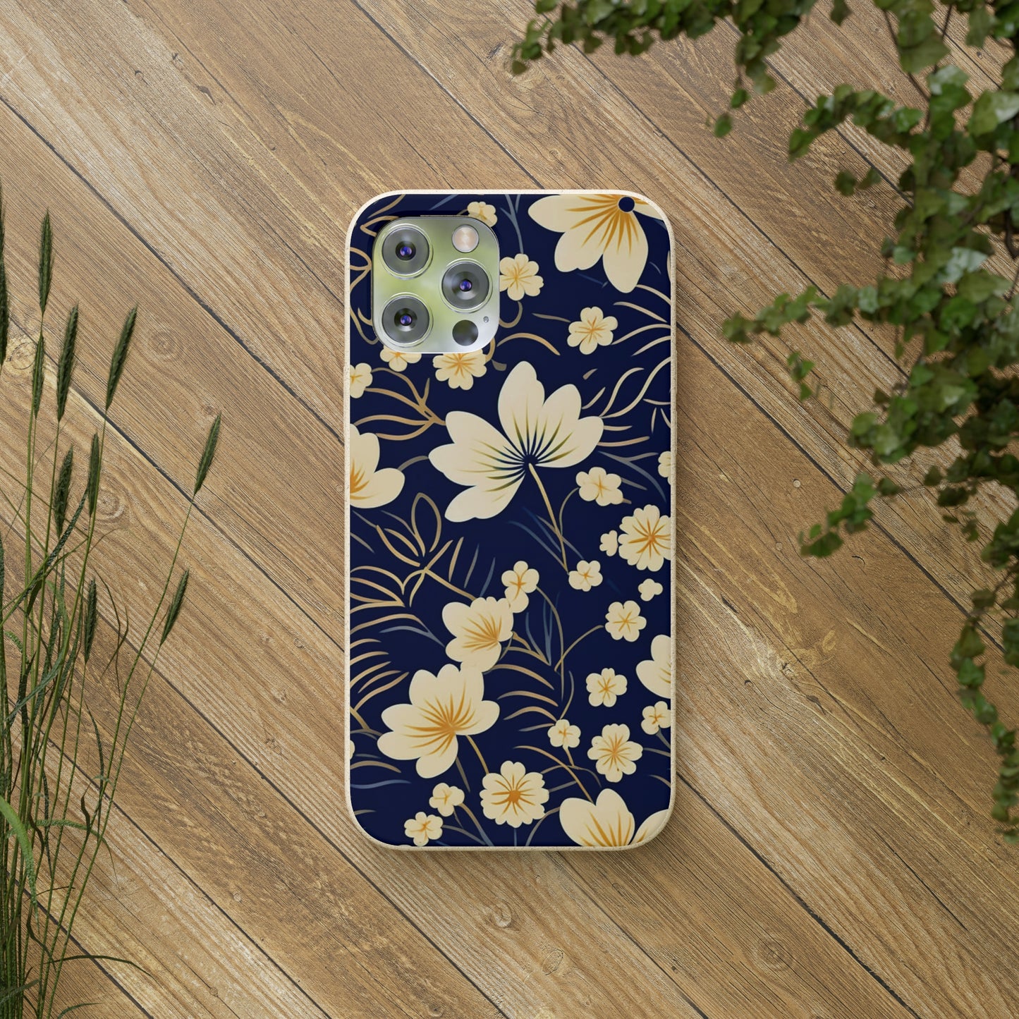 Flower Paint Biodegradable Case