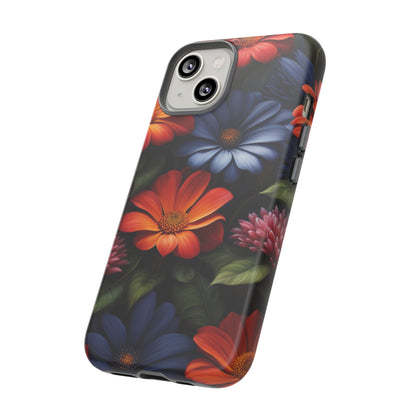 Flame Flowers Tough Case