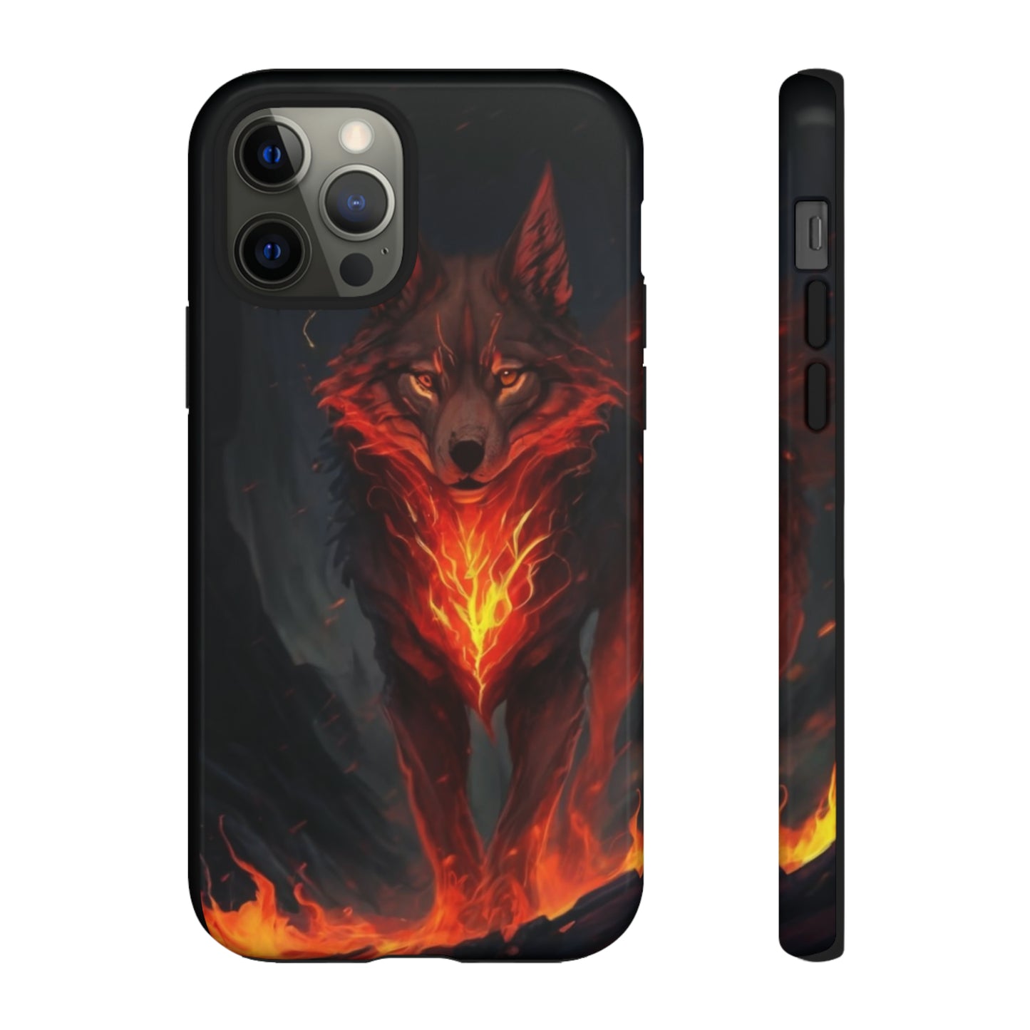 Red Glowing Fox  Tough Case