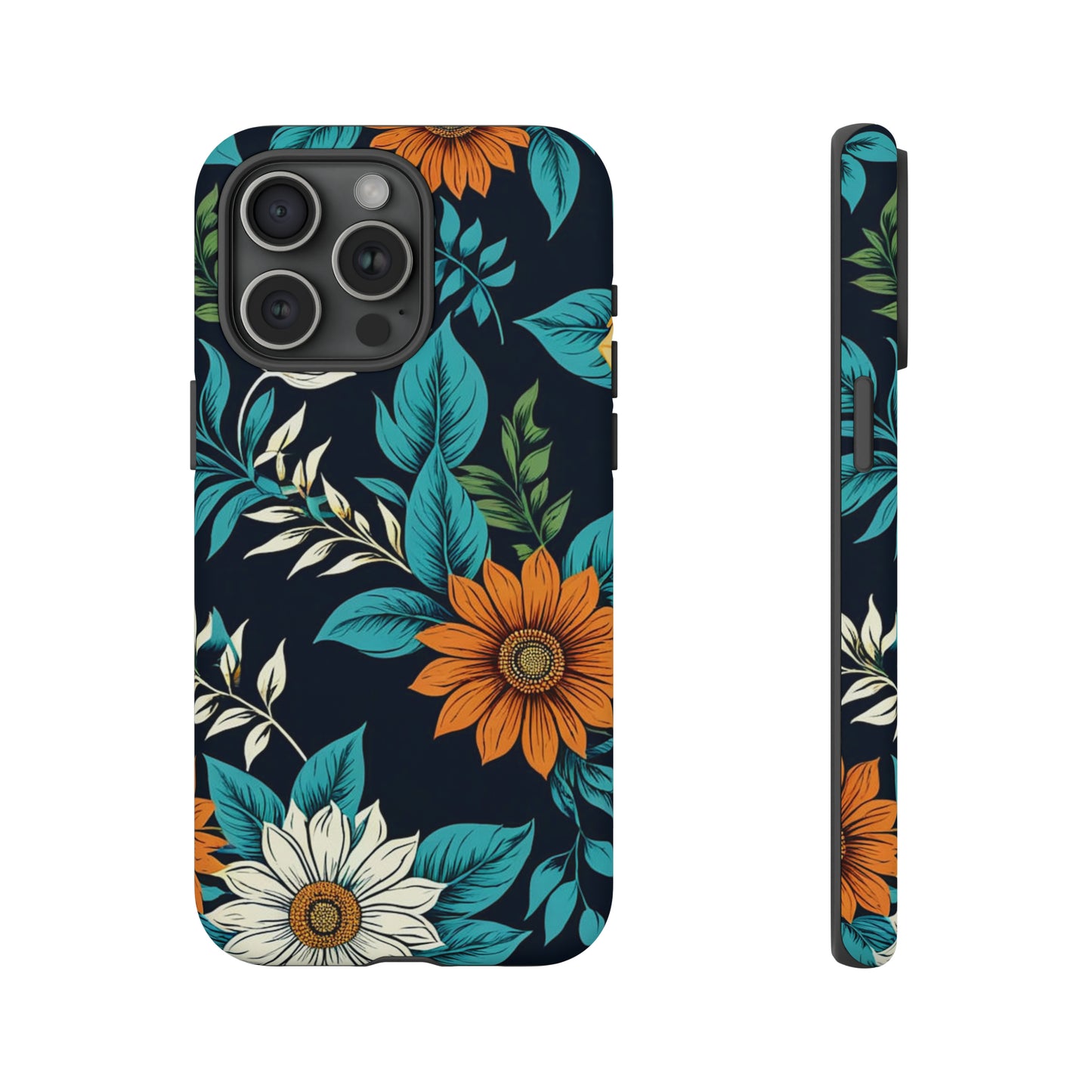 Flower Designs Pattern Tough Case