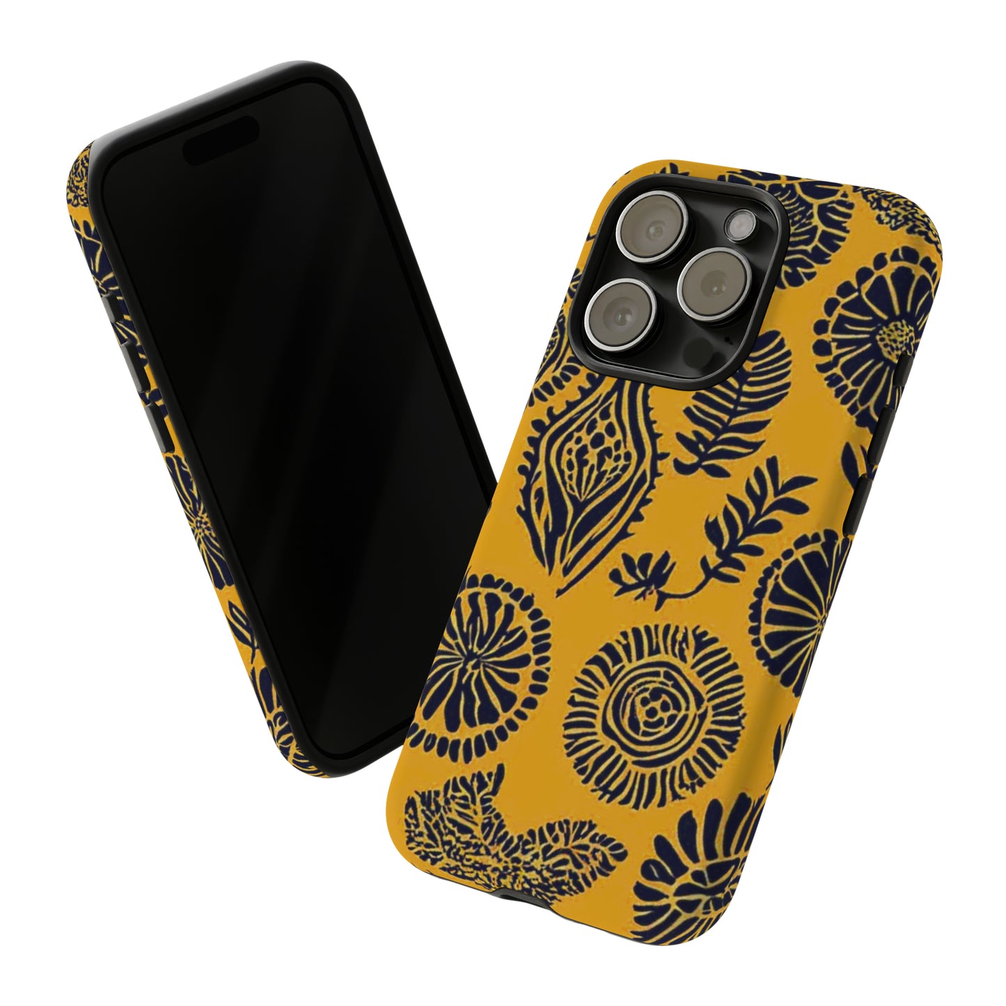 Yellow Pattern Tough Case