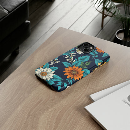 Flower Designs Pattern Tough Case