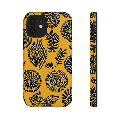 Yellow Pattern Tough Case