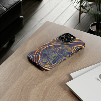 Spiral illusion Pattern Tough Case