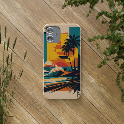 Sunset Mural Biodegradable Case