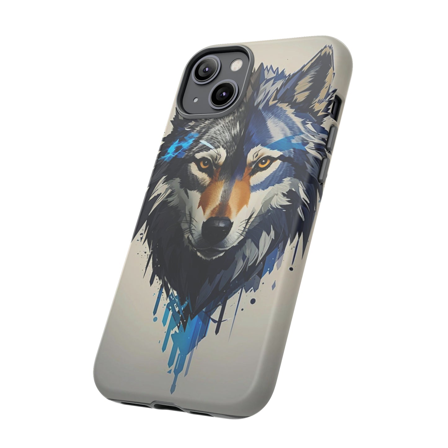 Blue wolf Tough Case