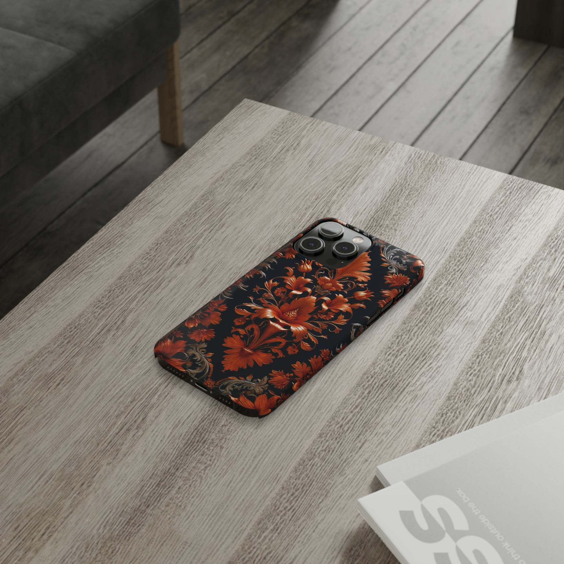 Floral Haven Slim Phone Case - Colorwink