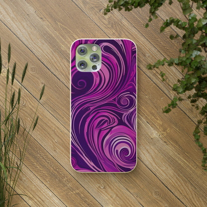 Abstract Illusions Biodegradable Case