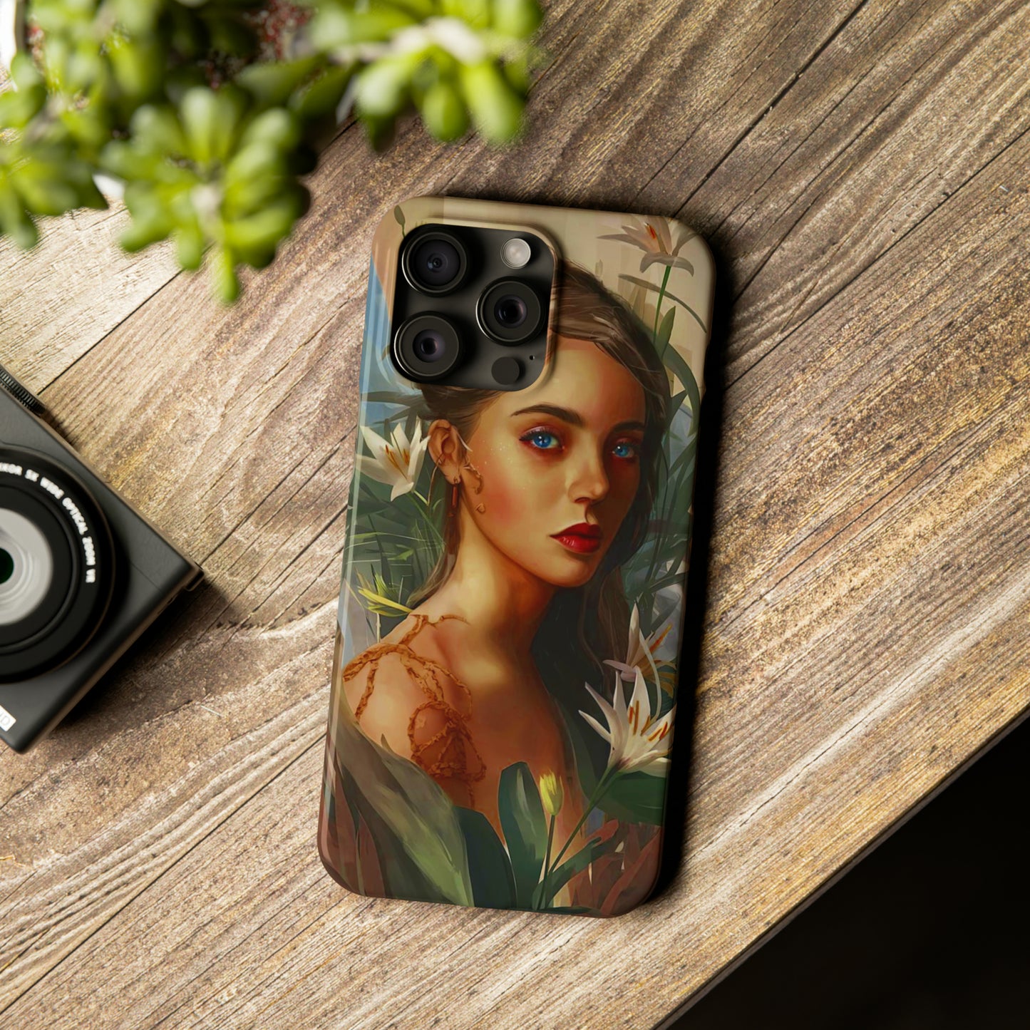 Pencil Art Slim Phone Case - Colorwink