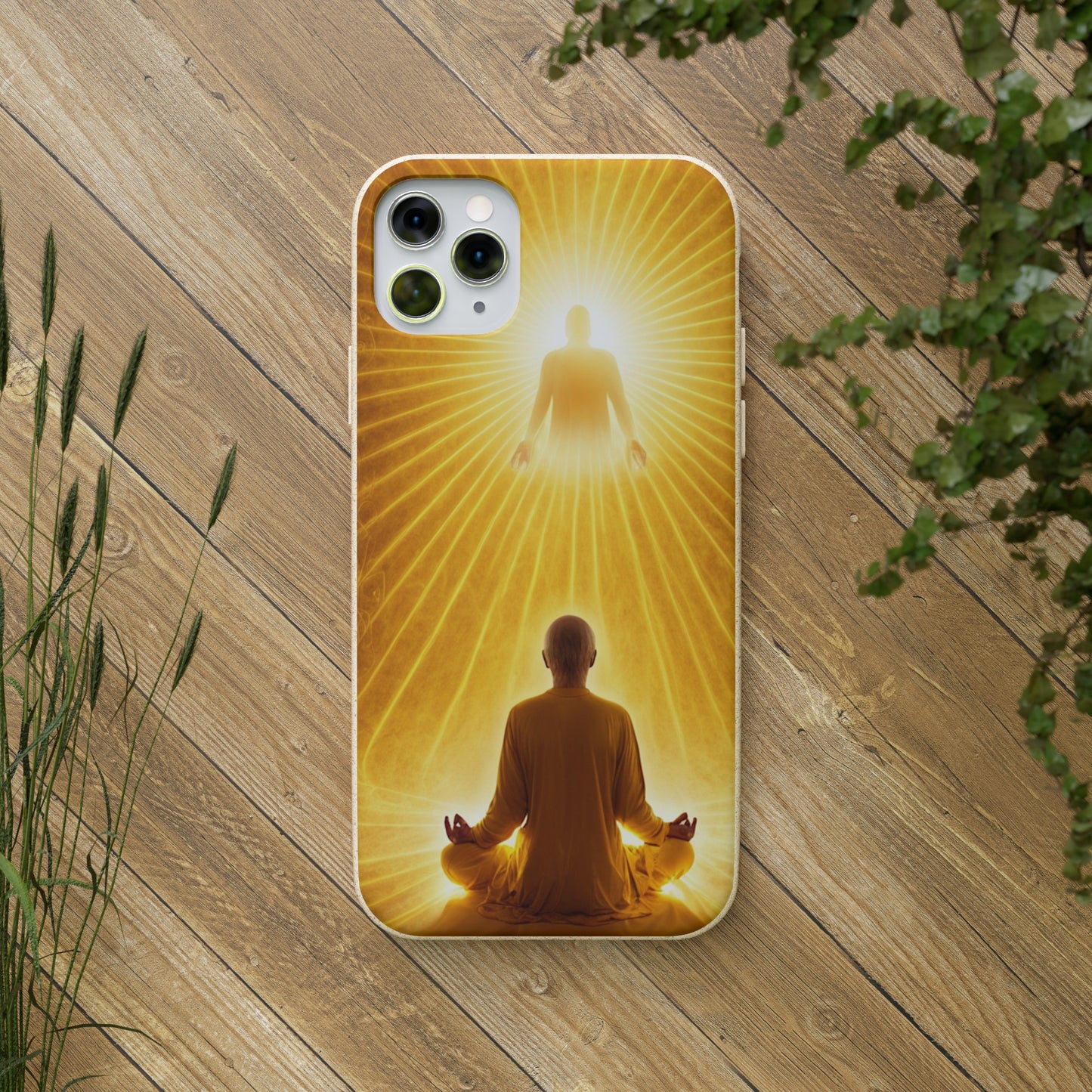 Meditative Monk Biodegradable Case