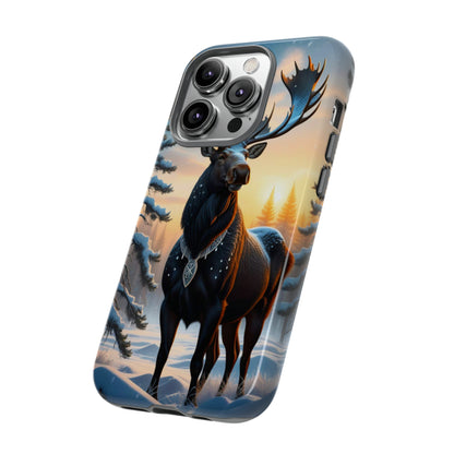 Winter Moose Tough Case