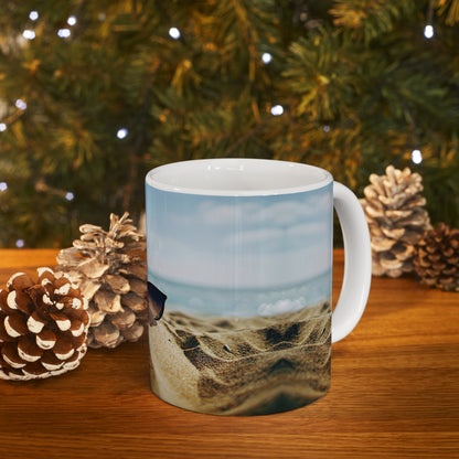 Beach Sunglass Coffee Mug